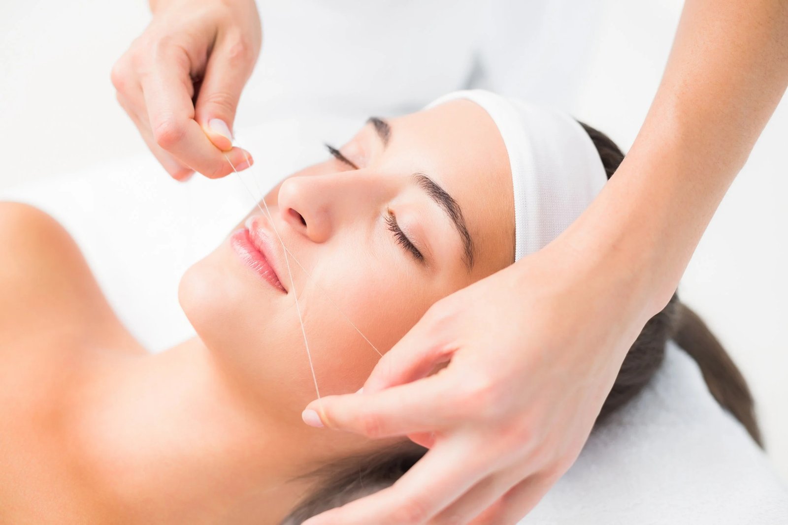 Upper Lip Threading